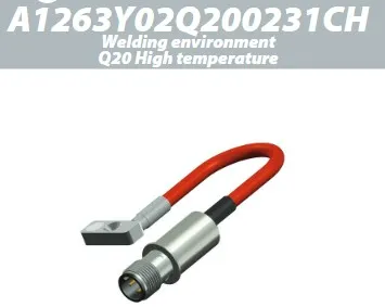 A1263Y02Q200231CH / Senstronic / Sn: 2mm / Housing: Stainless steel / Sensing face: Ceramic / Connection: Brass, nickel-plated M12 PUR, halogen free 0,2m / Type: IPS Q20 HT / Output: PNP NO